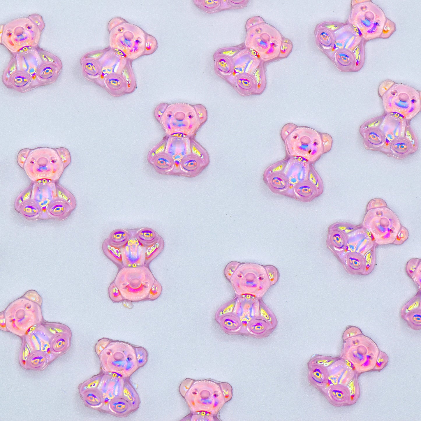 Pink Iridescent Bears